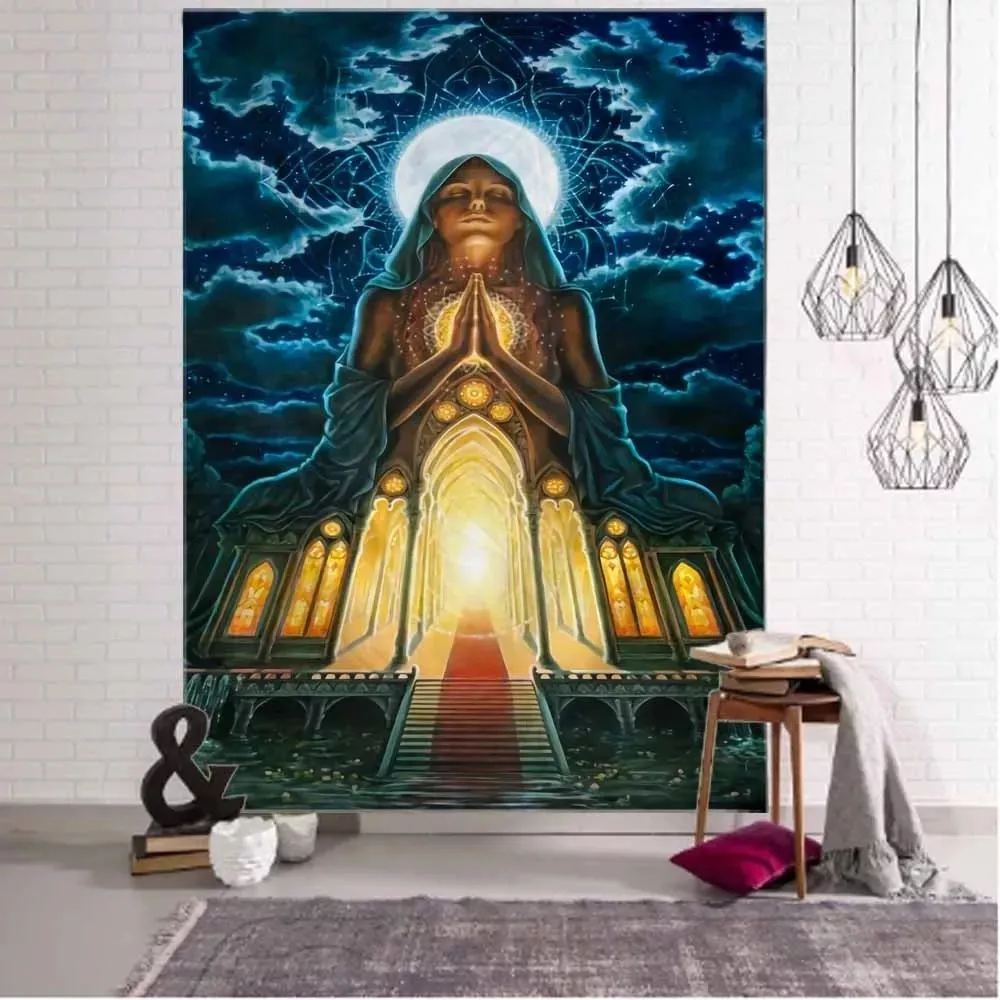 Tenture Indienne Bouddha