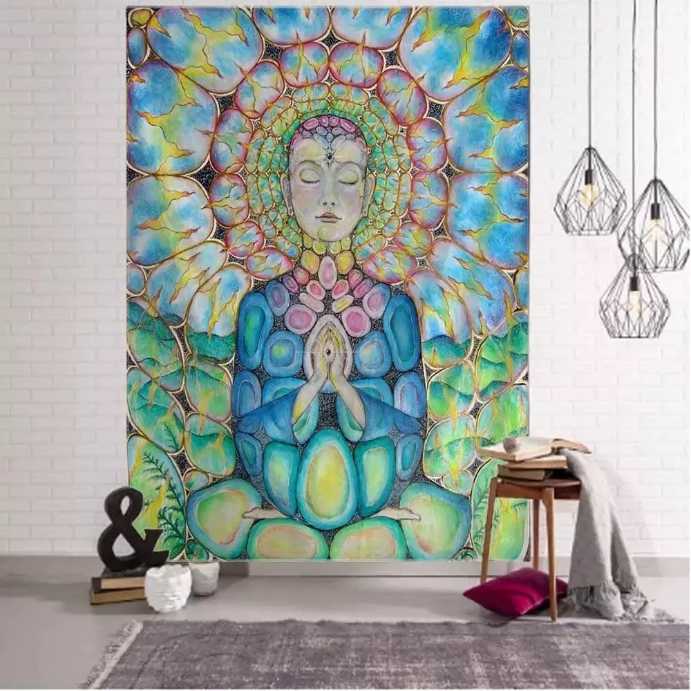 Tenture Indienne Bouddha