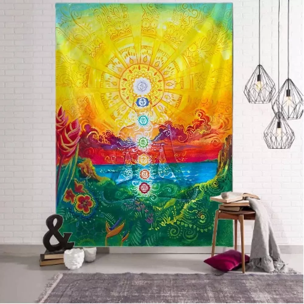 Tenture Indienne Bouddha