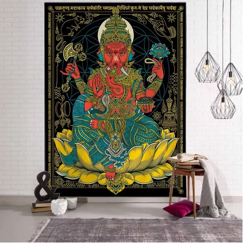 Tenture Indienne Bouddha