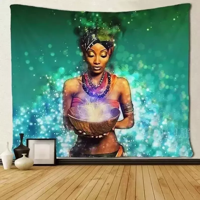 Tenture Murale décor afro centrique
