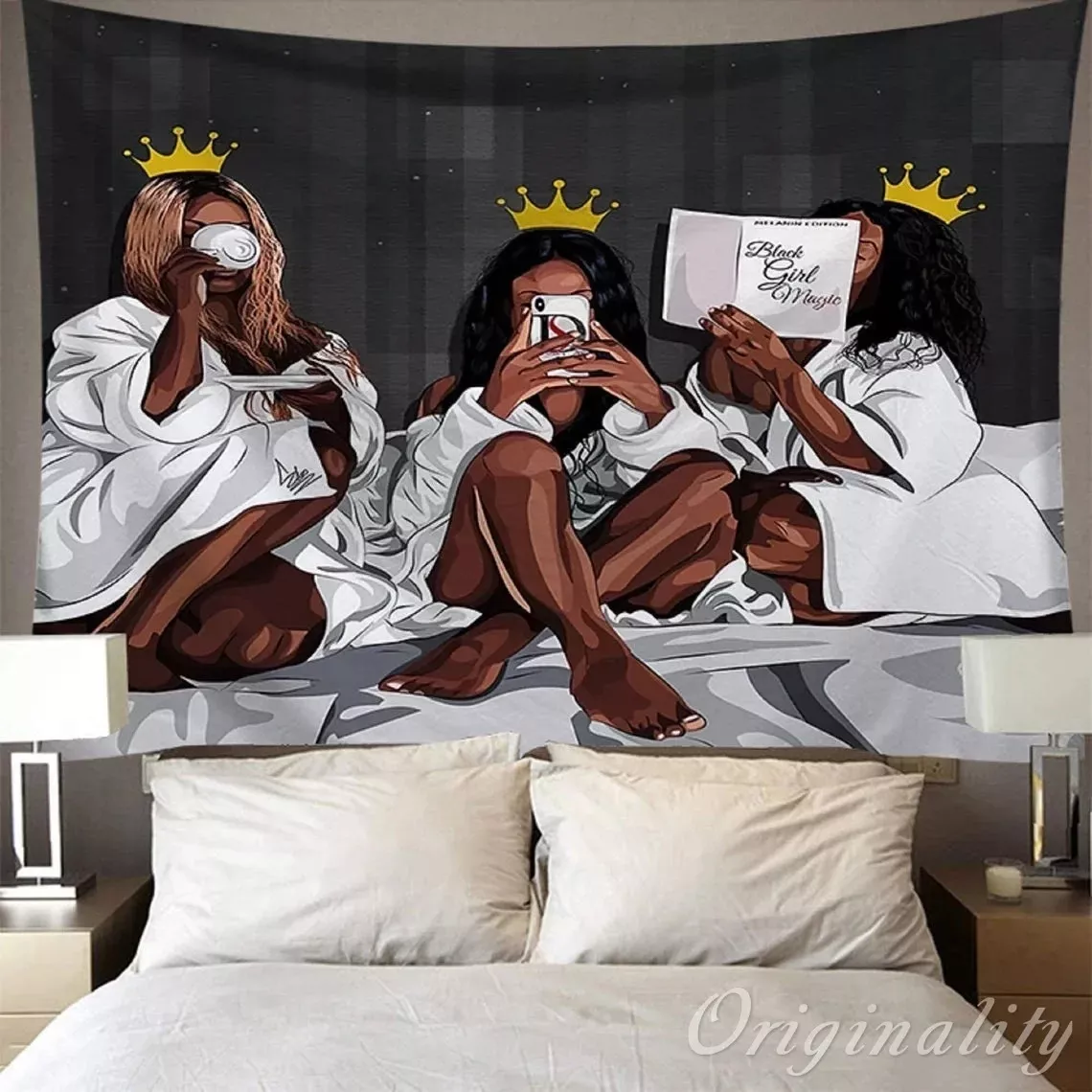 Tenture Murale Queen Africaine