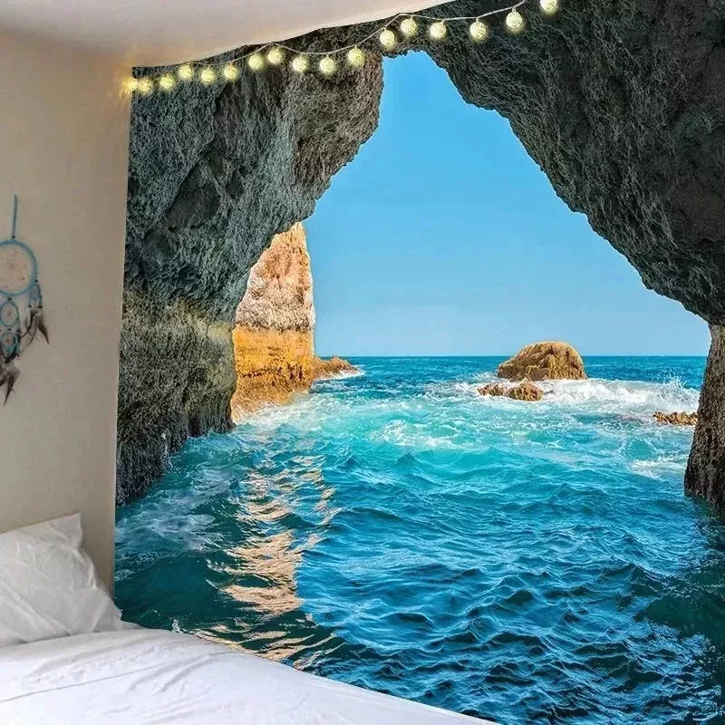 Tenture Murale Nature soleil, coucher de soleil et mer