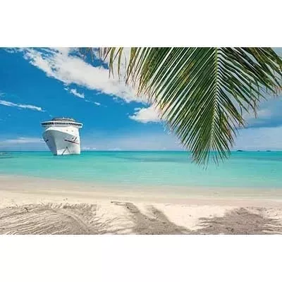 Tenture Murale Nature de plage tropicale, bord de mer