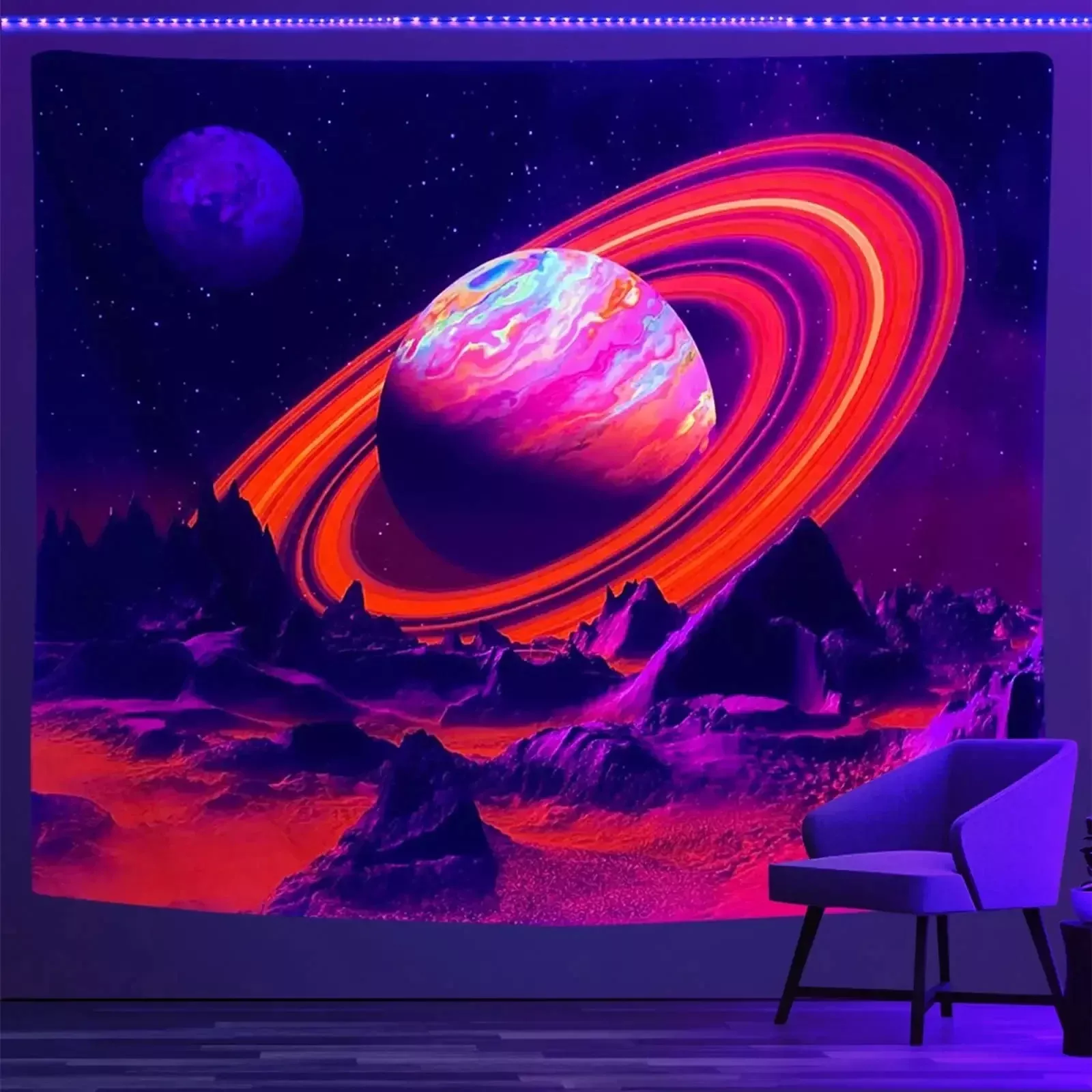 Tenture Murale Fenêtre sur l’Univers | Changez d'Atmosphère Instantanément