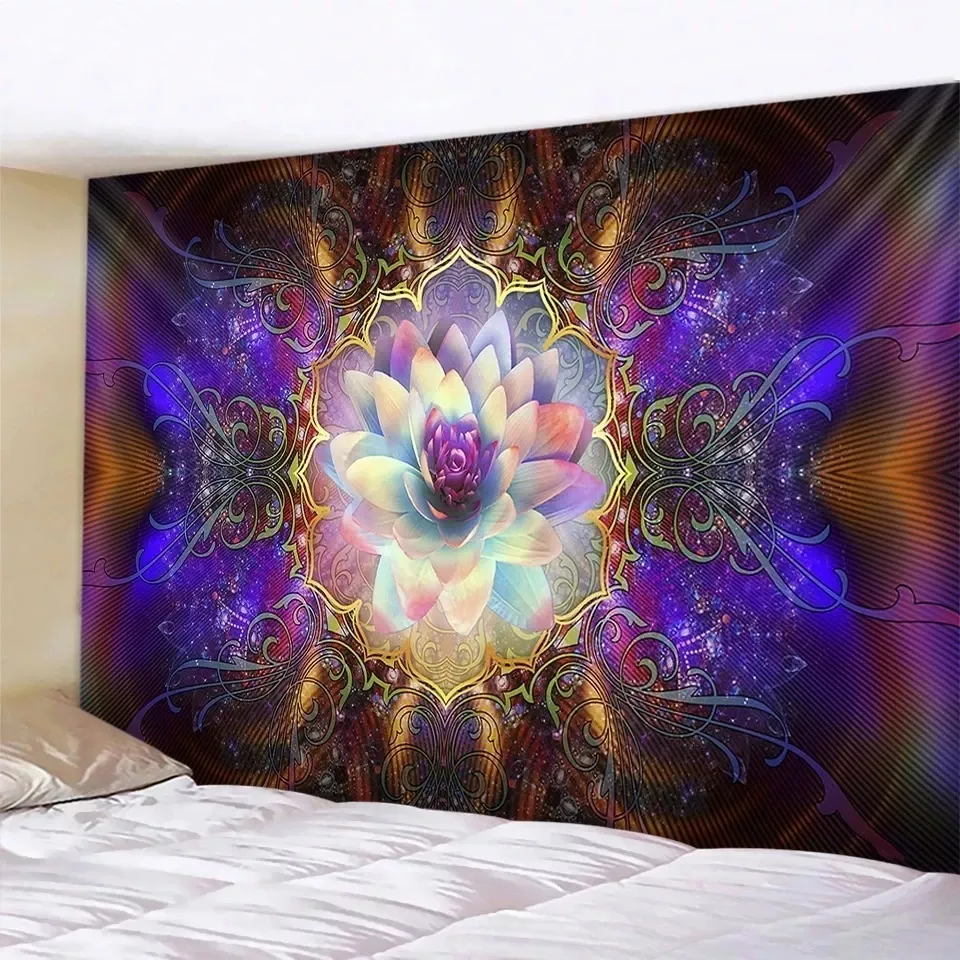 Tenture murale Psychédéliques  Mandala